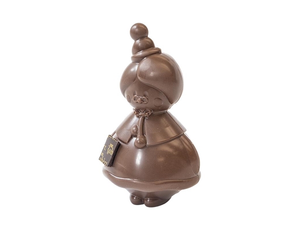 Mrs. Claus van chocolade melk