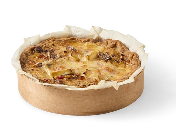 Quiche vegetarisch (18 cm Ø)