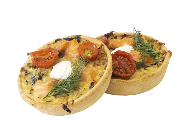 Quiche vis 1 p (2 stuks)