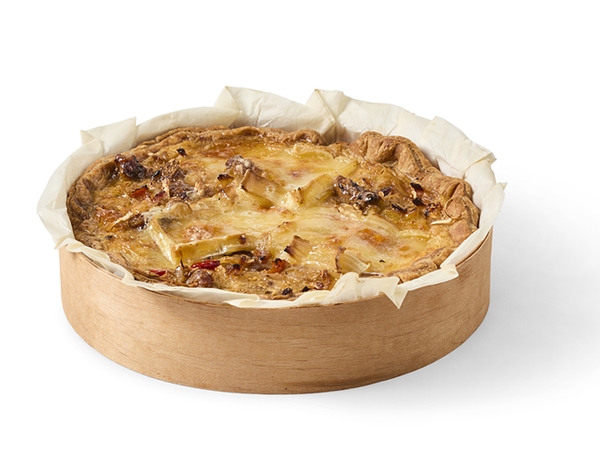 Quiche pompoen-brie