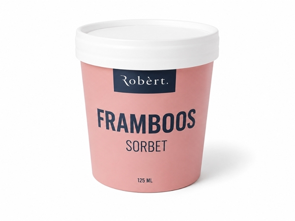Sorbet framboos 125ml