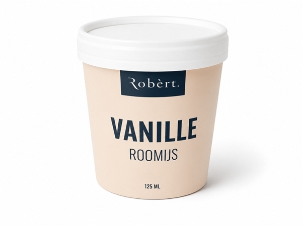 Roomijs vanille 125ml